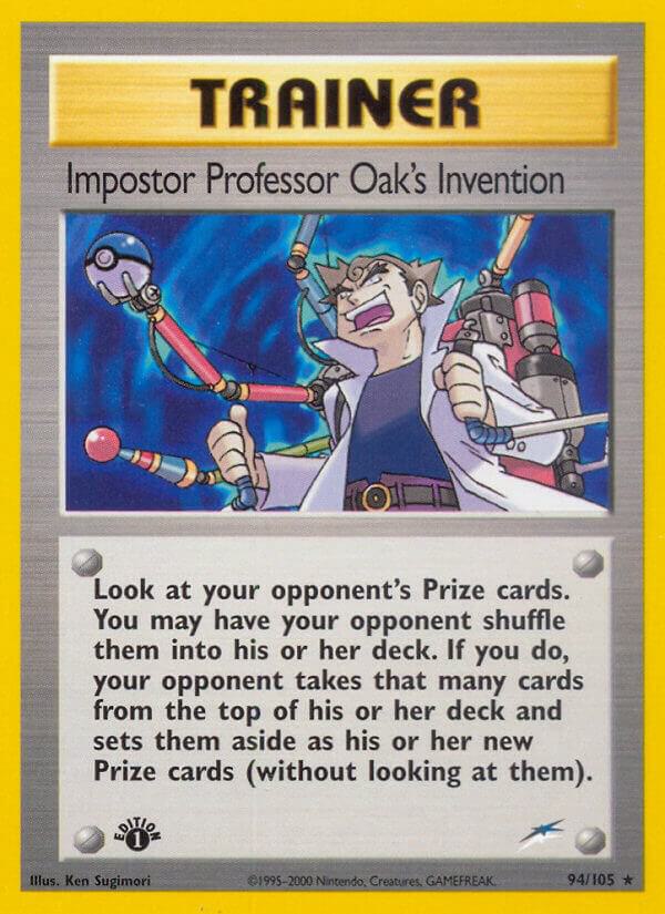 094 Impostor Professor Oaks Invention