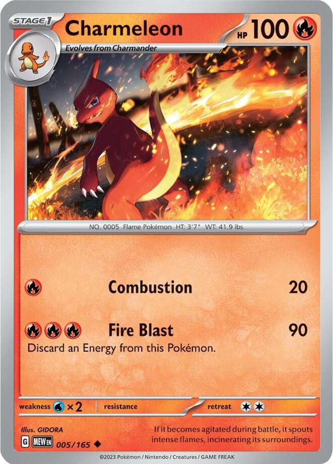 005 MEW Charmeleon