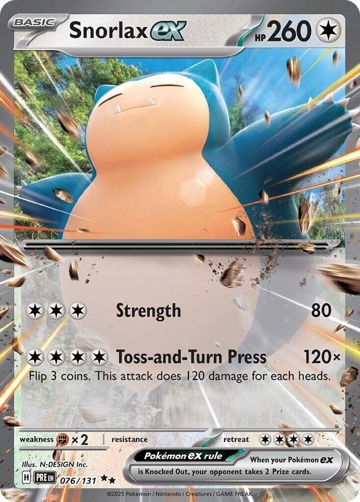 076 Snorlax ex
