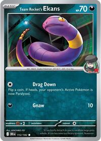112 DRI Team Rockets Ekans