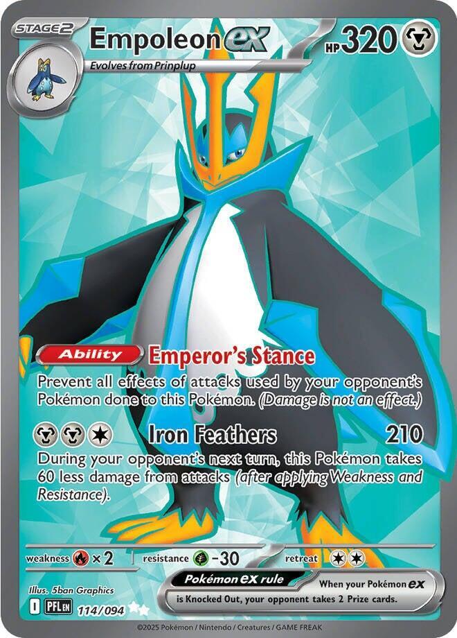 114 ME02 Empoleon ex