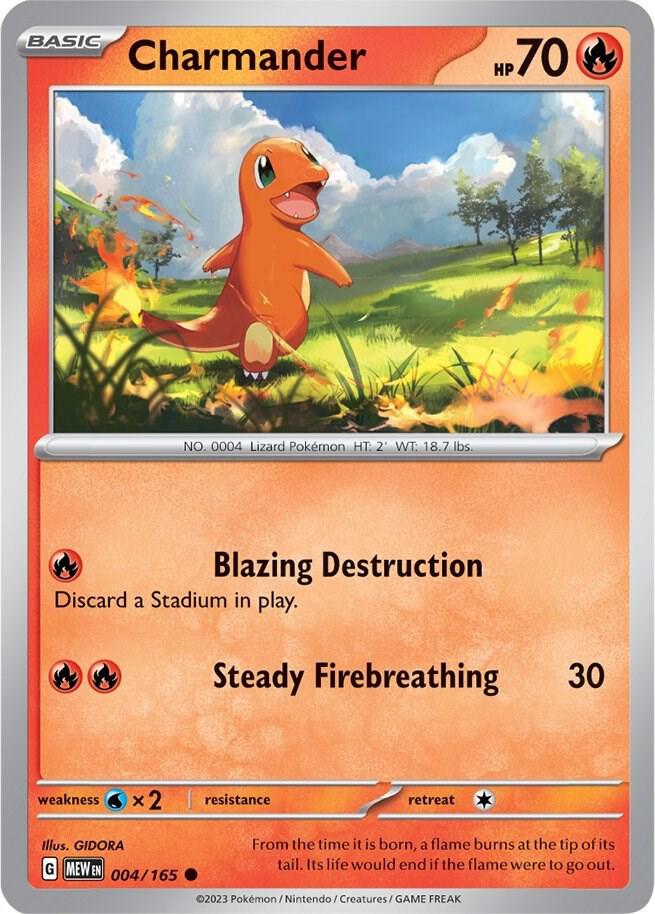 004 MEW Charmander