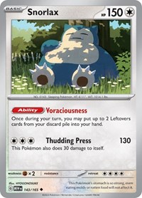 143 MEW Snorlax