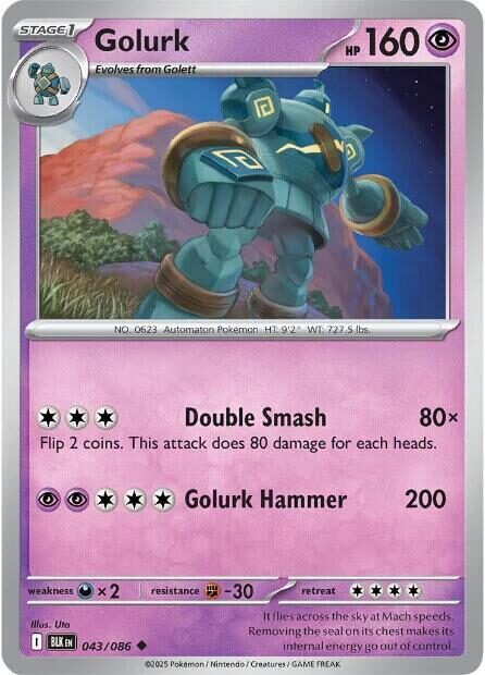 043 BLK Golurk