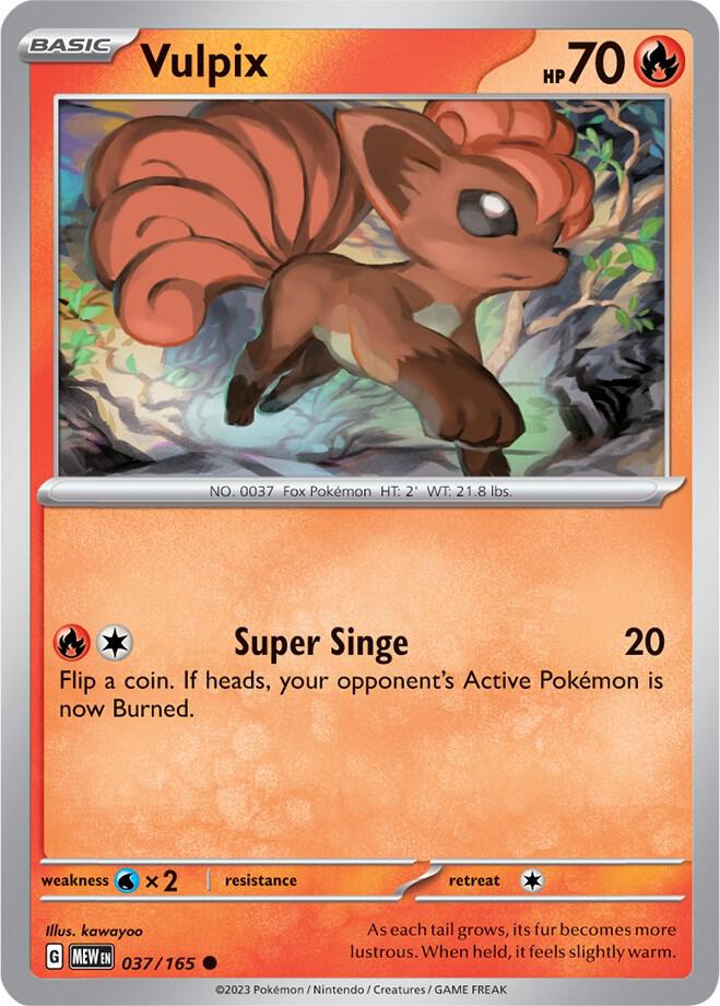 037 MEW Vulpix