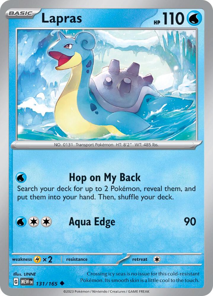 131 MEW Lapras