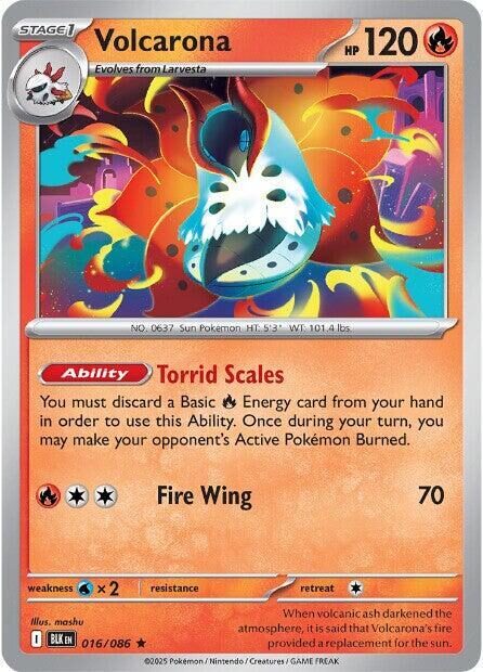 016 BLK Volcarona