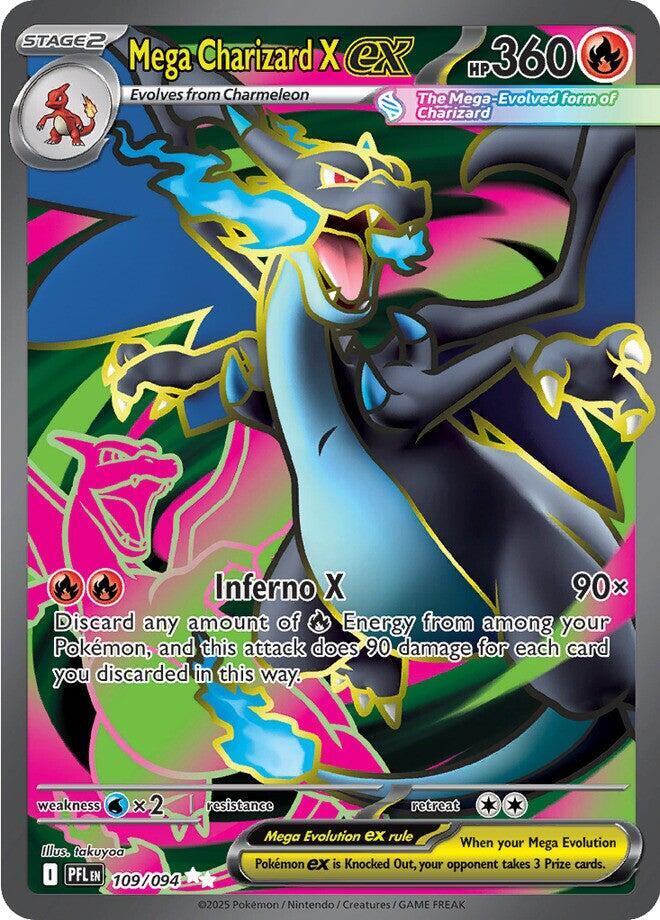109 ME02 Mega Charizard X ex