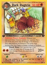 023 Dark Dugtrio