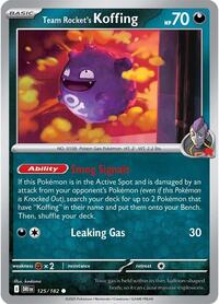 125 DRI Team Rockets Koffing