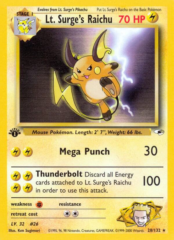 028 Lt. Surges Raichu