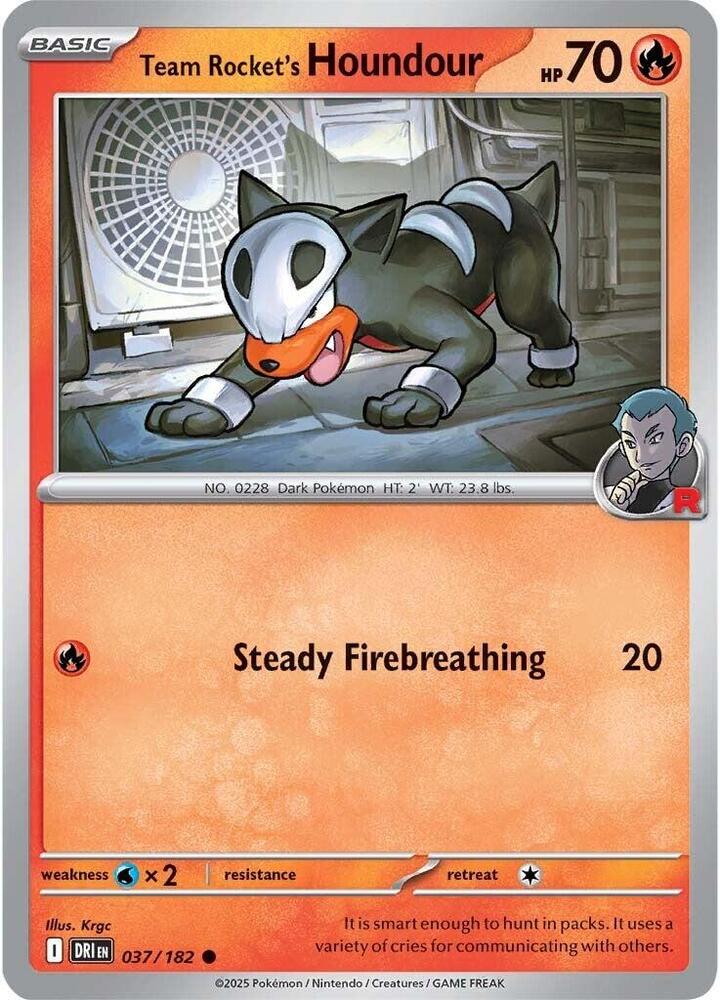 037 DRI Team Rockets Houndour