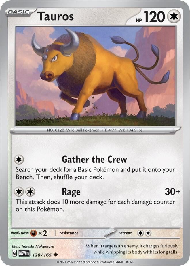 128 MEW Tauros