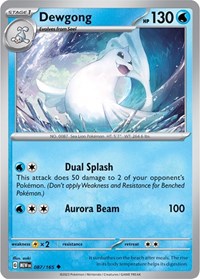 087 MEW Dewgong