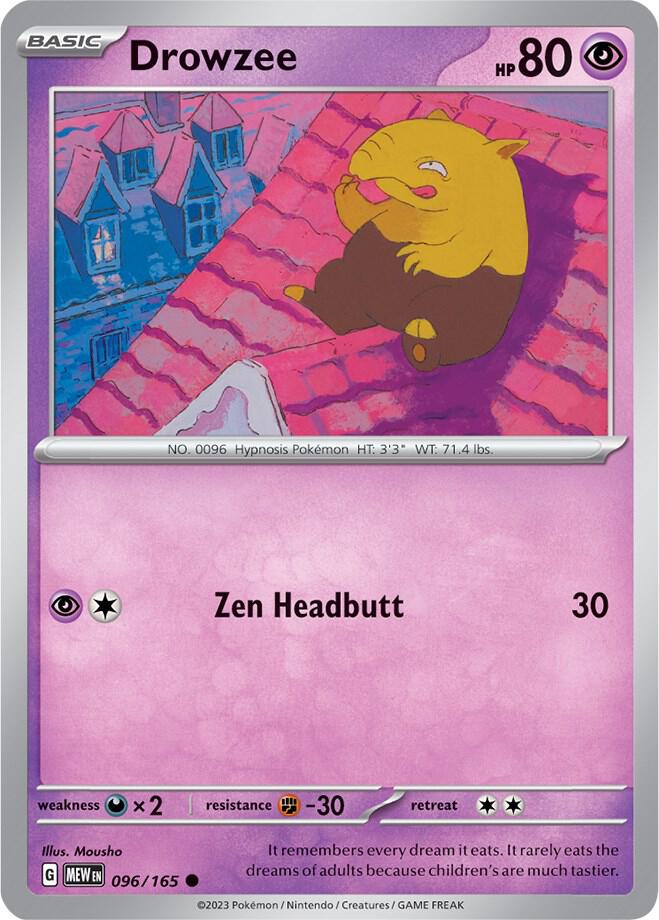 096 MEW Drowzee